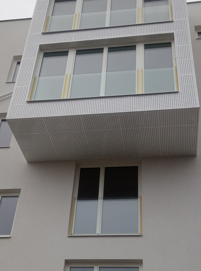 Skleněné zábradlí