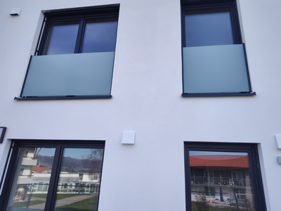 Skleněné zábradlí